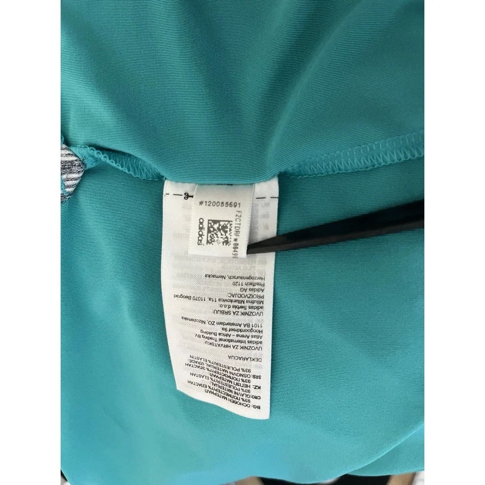 Adidas Polo 2XL Green Ultimate 365 Performance 3-Button Side Slit Golf Shirt